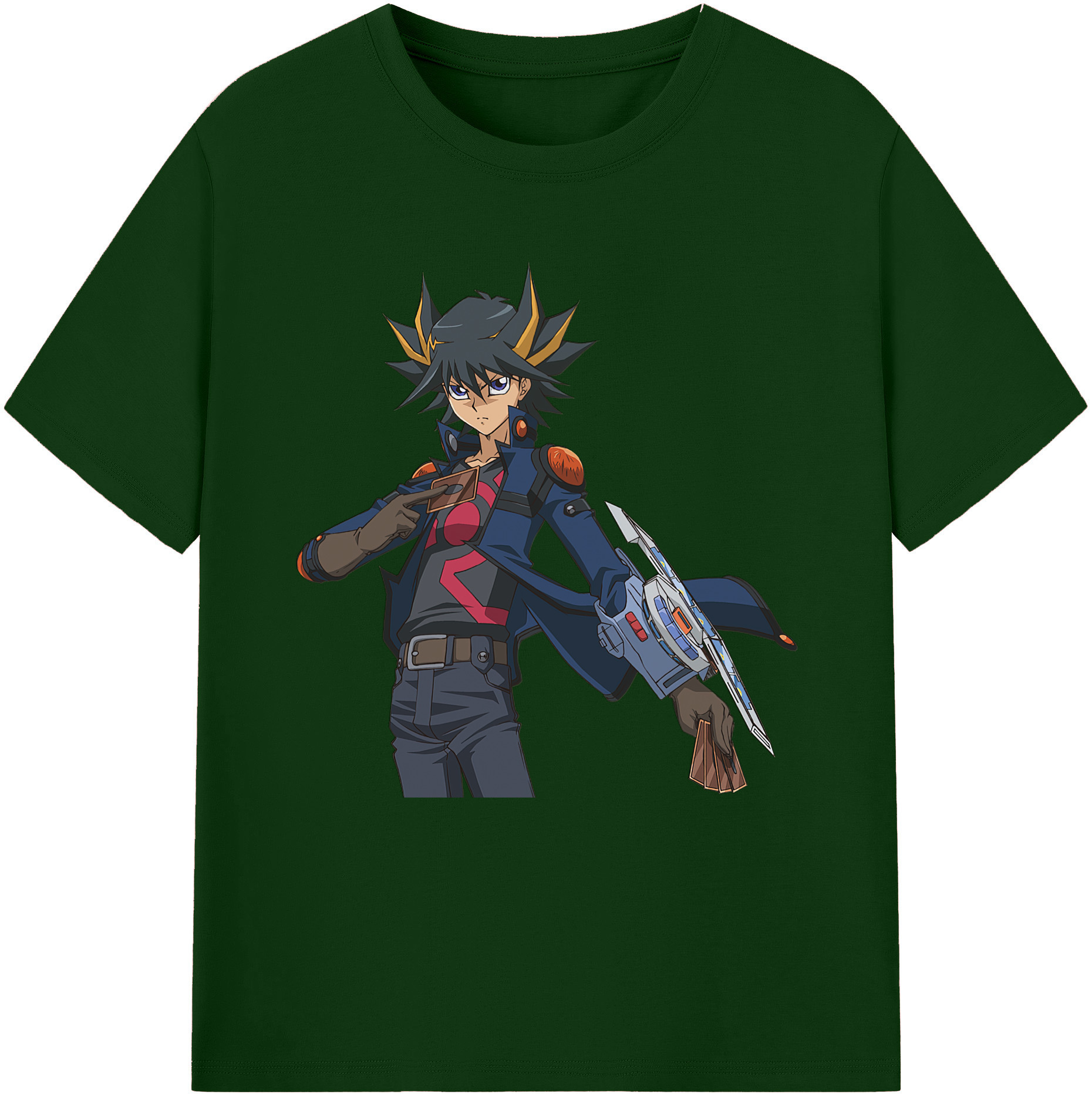 （画像用） 遊☆戯☆王 Yu-Gi-Oh! 綿100％半袖Tシャツ（フロントプリント）